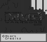 Mud Warriors (Homebrew) — Title screen